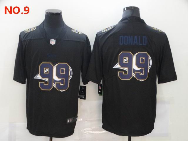 Men's Los Angeles Rams #99 Aaron Donald Jesey NO.9;